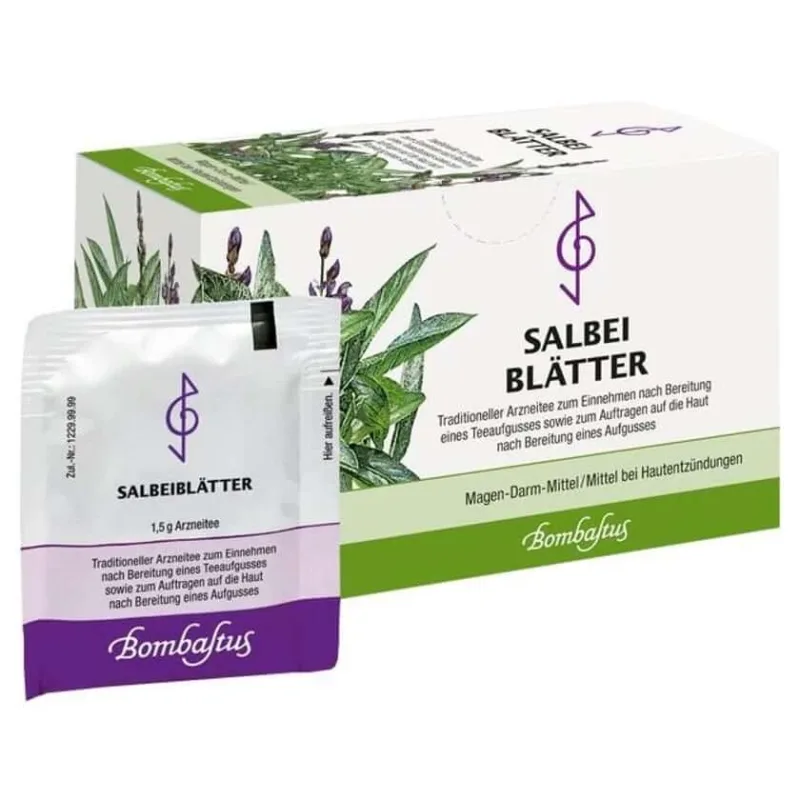 Sage frunze de ceai filtru sac 20X1,5 g — preț și oferte