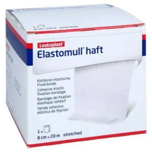 Elastomull adeziv 8 cmx20 m bandaj de fixare 1 buc