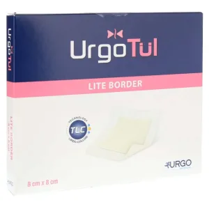 Urgotül Lite Border 8x8 cm bandaj 10 buc