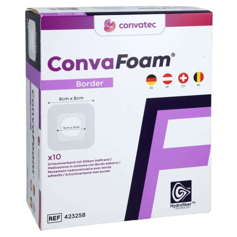 Convafoam Foam Bandage Border 8x8 Cm 10 buc — preț și oferte