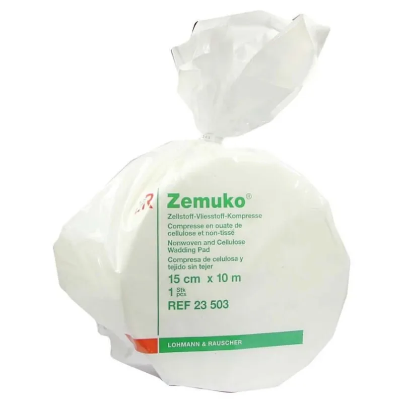 Zemuko compresă nețesută rulată 15 cmx10 1 buc — preț și oferte