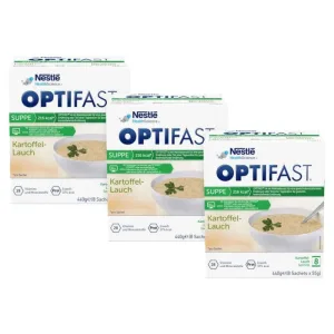 Optifast Supă de cartofi și praz pulbere 24X55 g