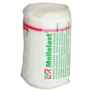 Bandaje Mollelast 6 cmx4 m alb 1 buc