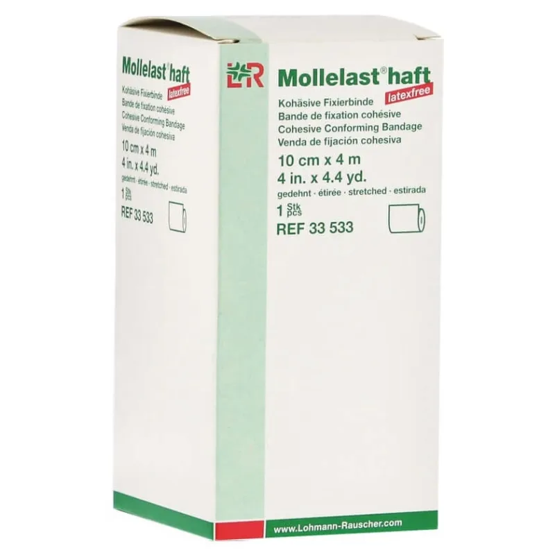 Bandaje adezive Mollelast fără latex 10 cmx4 1 buc — preț și oferte