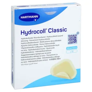 Pansament pentru plăgi Hydrocoll Classic 7.5x7.5 Cm 10 buc.