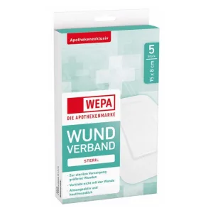 Pansament WEPA 15 x 8 cm steril 5 buc