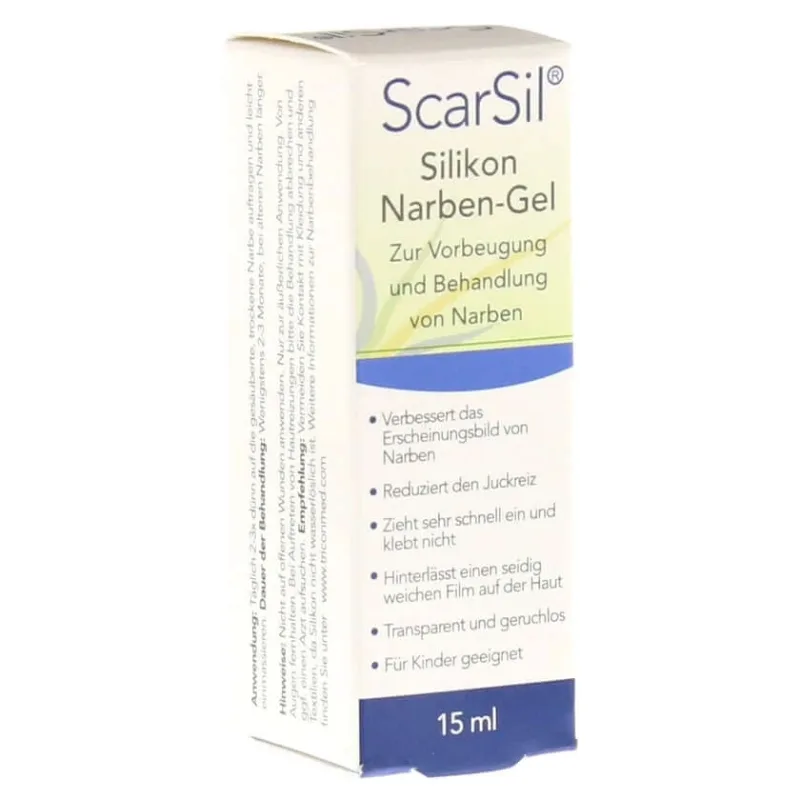 Scarsil gel siliconic pentru cicatrici 15 ml — preț și oferte