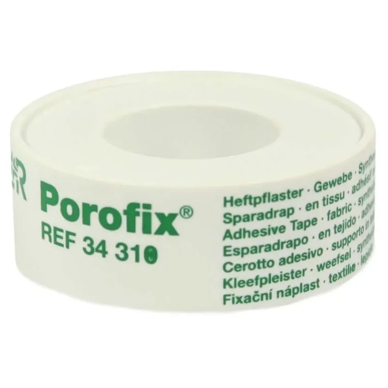 Tencuială adezivă Porofix 1,25 cmx5 m 1 buc — preț și oferte