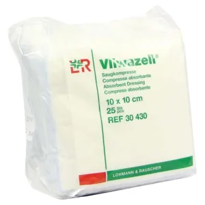 Lohmann & Rauscher Vliwazell 10 x 10 cm nesteril 25 buc 25 buc