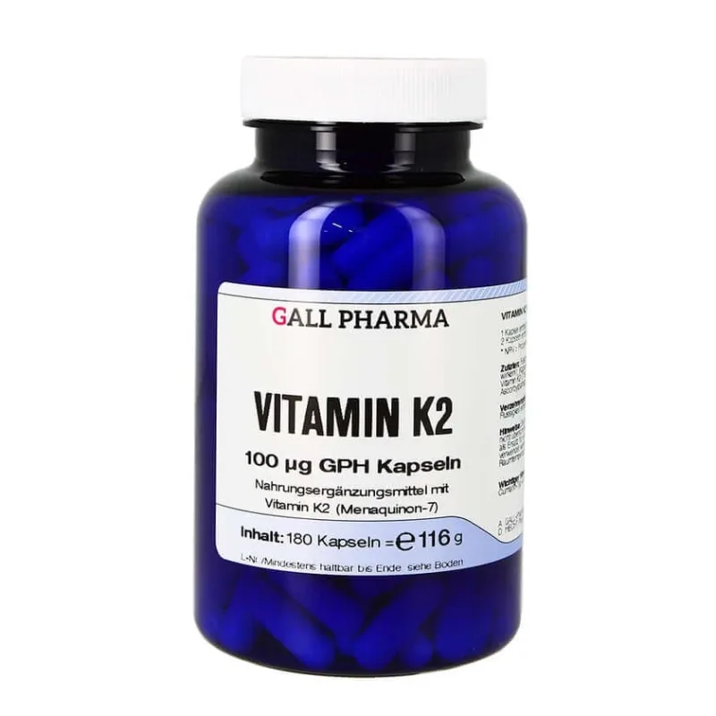Vitamina K2 100 µg GPH Capsule 180 Capsule — preț și oferte