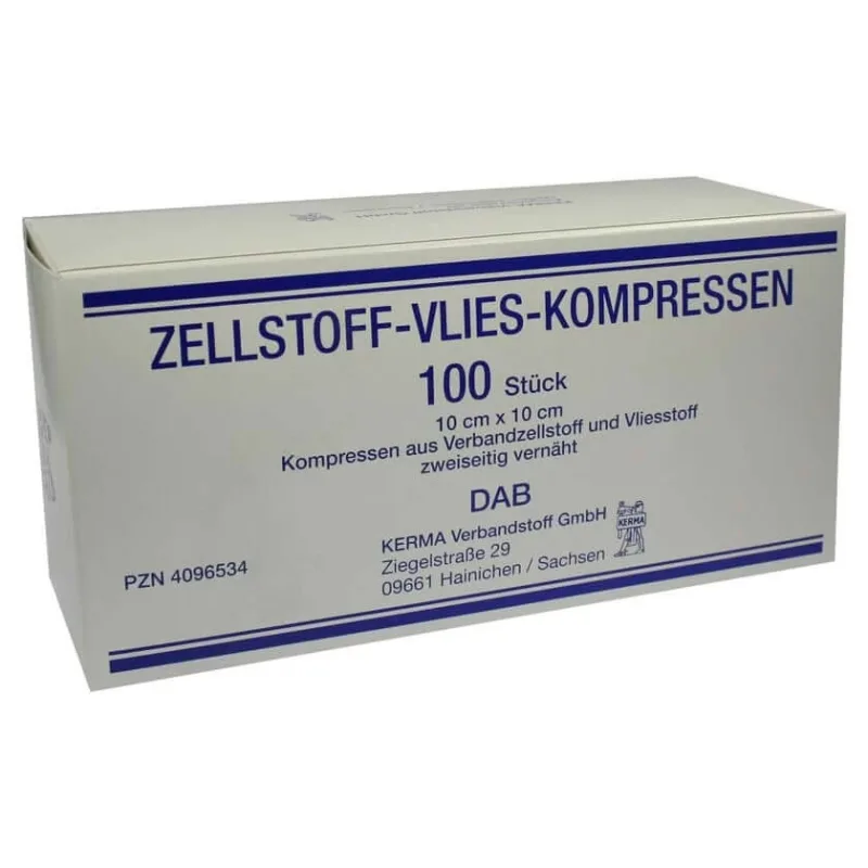 Comprese nețesute din celuloză nesterile 10x1 100 buc — preț și oferte