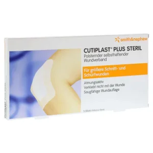 Cutiplast Plus bandaj steril 10x19,8 cm 5 buc