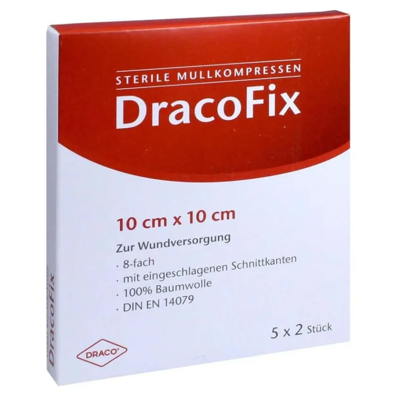 Dracofix PEEL comprese sterile 10x10cm 8 ori 5X2 buc. — preț și oferte
