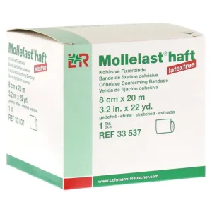 Bandaje adezive Mollelast fără latex 8 cmx20 1 buc