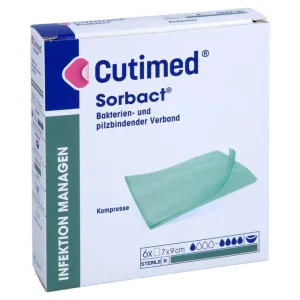 Comprese Cutimed Sorbact 7x9 cm 6 buc