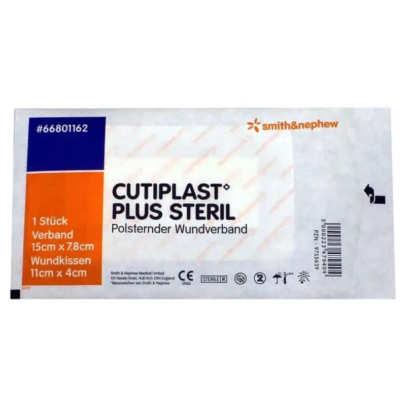 Cutiplast Plus bandaj steril 7,8x15 cm 1 buc — preț și oferte