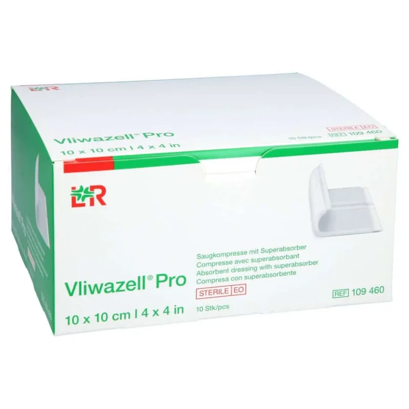 Vliwazell Pro Superabsorb.compress.sterile 1 10 buc — preț și oferte