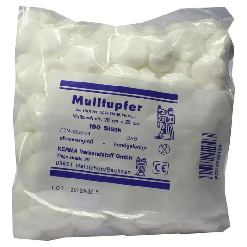 Tampon de tifon 20x20 cm unsteri de mărimea prunei 100 buc — preț și oferte