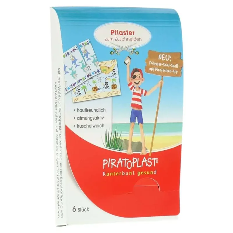 Tencuieli pentru băieți Piratoplast 6x1 6 buc — preț și oferte