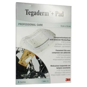 Tegaderm 3M Plus Pad 9x15 cm pansament gata de utilizare 5 buc.