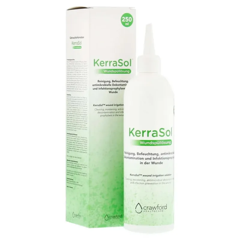 Kerrasol soluție de irigare a plăgilor 250 ml — preț și oferte