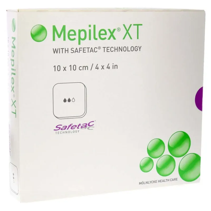 Pansament spumă Mepilex XT 10 x 10 cm 5 buc. — preț și oferte