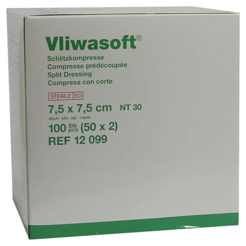 Comprese Vliwasoft 7.5x7.5 cm s 50X2 buc — preț și oferte