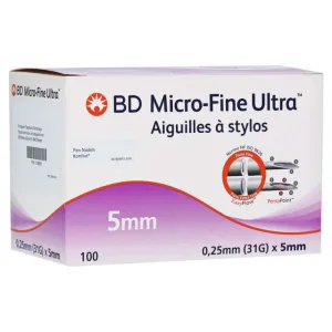 Ace BD Micro-fine Ultra pen 0.25x5 mm 100 buc.