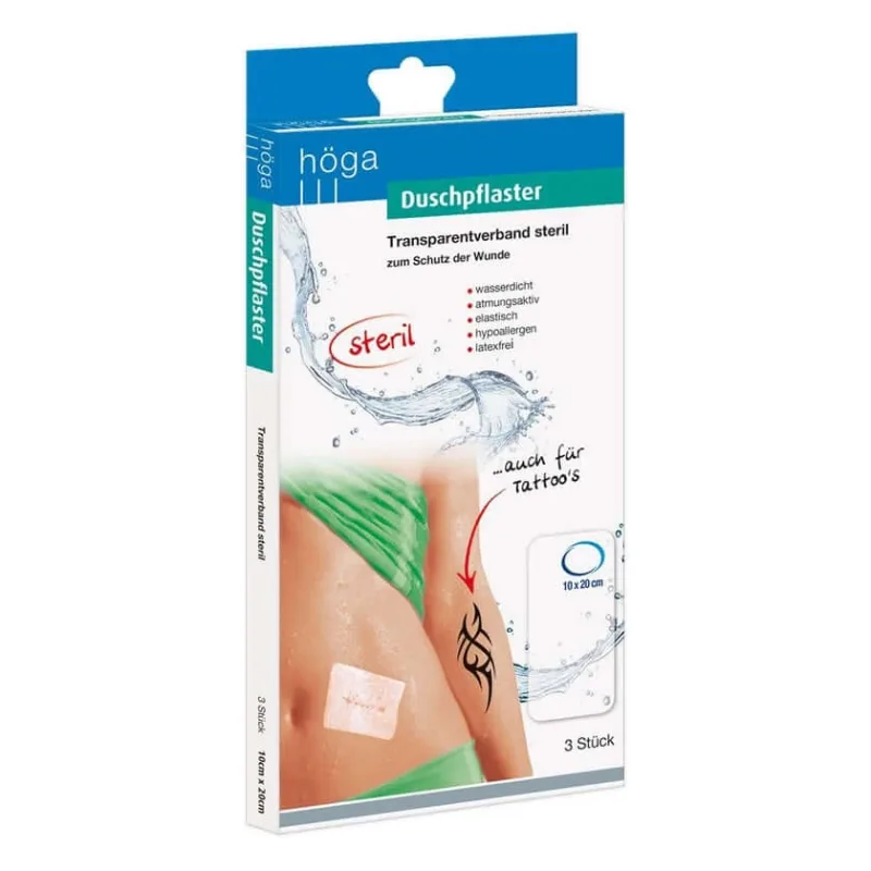 Plasturi de duș 10x20 cm Transparent compozit 3 buc — preț și oferte