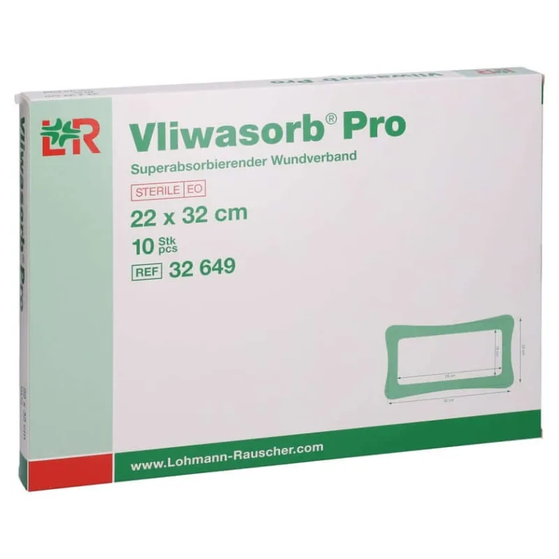 Vliwasorb Pro Superabsorb.comp.sterile 22 10 buc — preț și oferte
