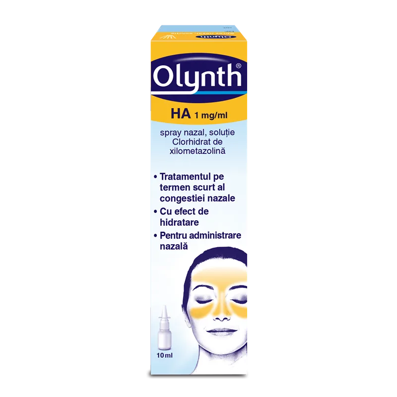 Olynth HA spray nazal, solutie, 1 mg/ml, Mcneil Healthcare |  10 ml — preț și oferte