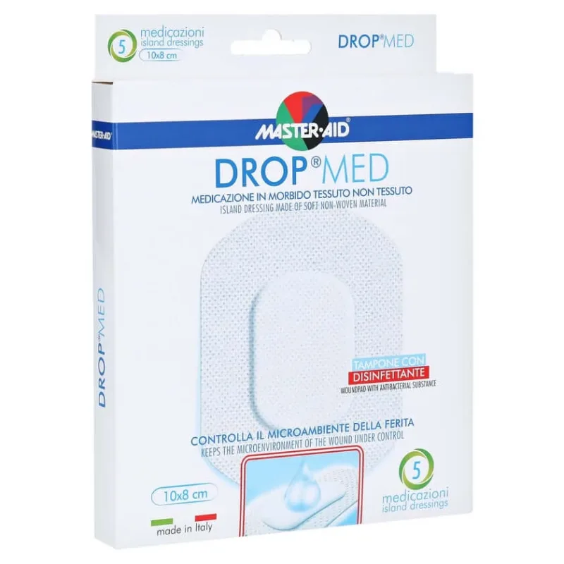 DROP med 8x10 cm pansament steril Mast 5 buc — preț și oferte