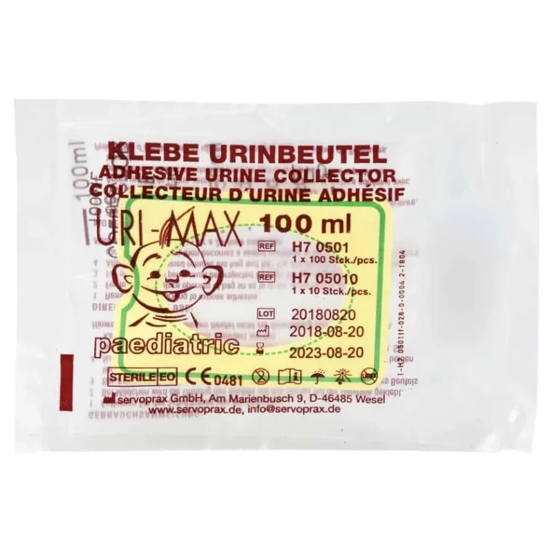 Pungă de urină adezivă pentru copii sterilă 10 buc — preț și oferte