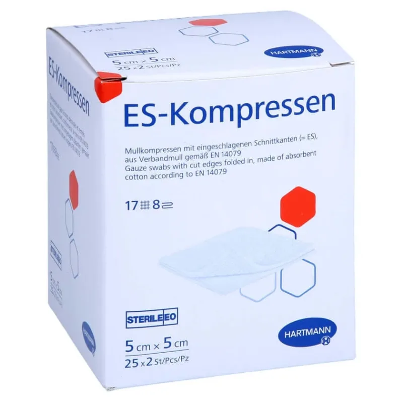 Comprese Es Sterile 5x5 Cm 8x25X2 buc — preț și oferte