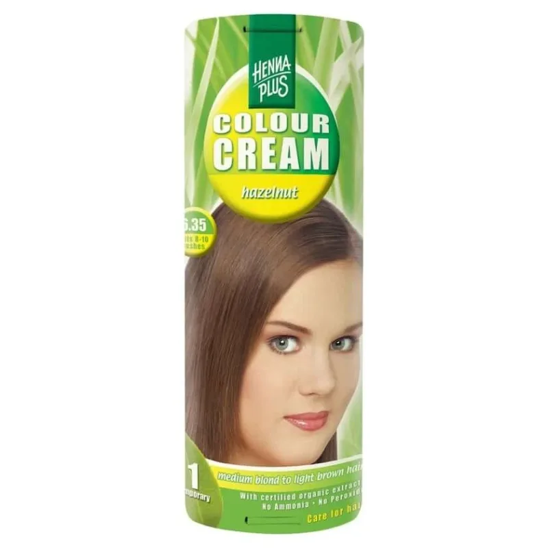 Hennaplus Cremă de culoare alune 6,35 60 ml — preț și oferte