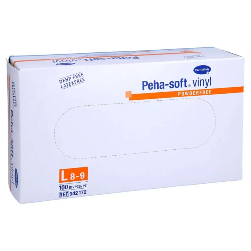 Mănuși de examinare Peha-soft vinyl L 100 buc — preț și oferte