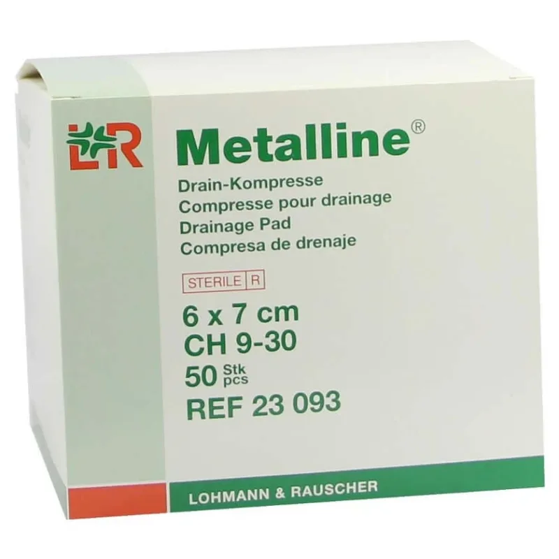 Comprese de drenaj Metalline 6 x 7 cm 50 buc. — preț și oferte