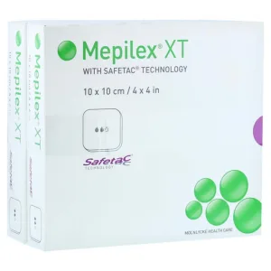 Pansament din spumă Mepilex XT 10x10 cm 10 buc.