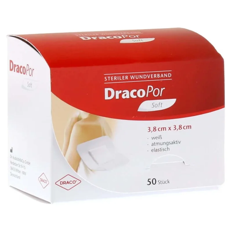 Pansament Dracopor 3.8x3.8 cm steril 50 buc. — preț și oferte