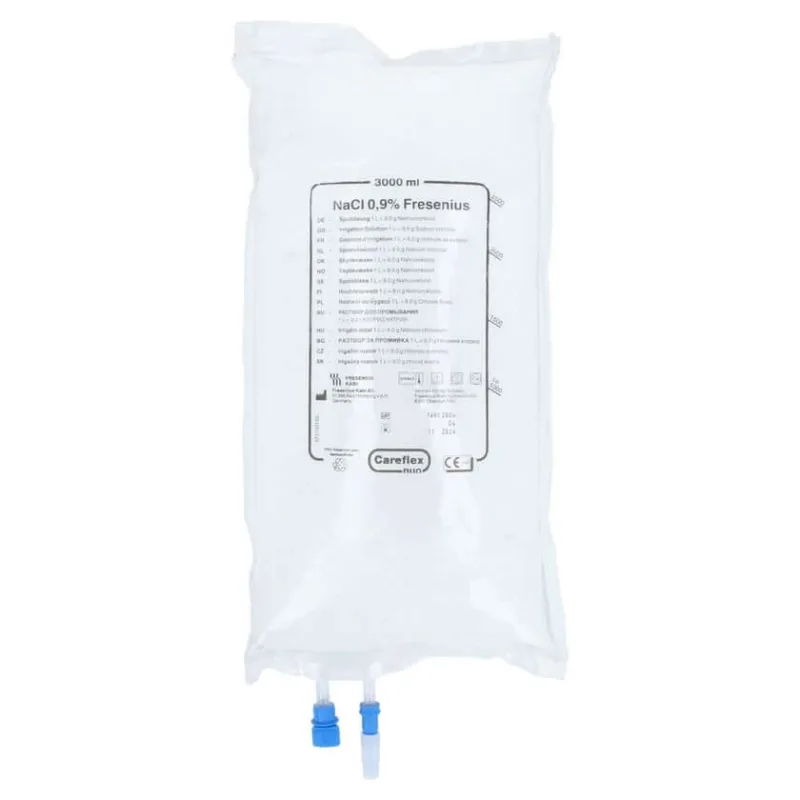 NACL 0,9% Careflex Duo plic 1X3000 ml — preț și oferte