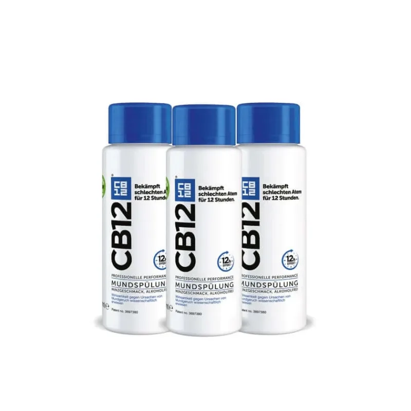 CB12 Apă de gură pachet triplu 3X250 ml — preț și oferte