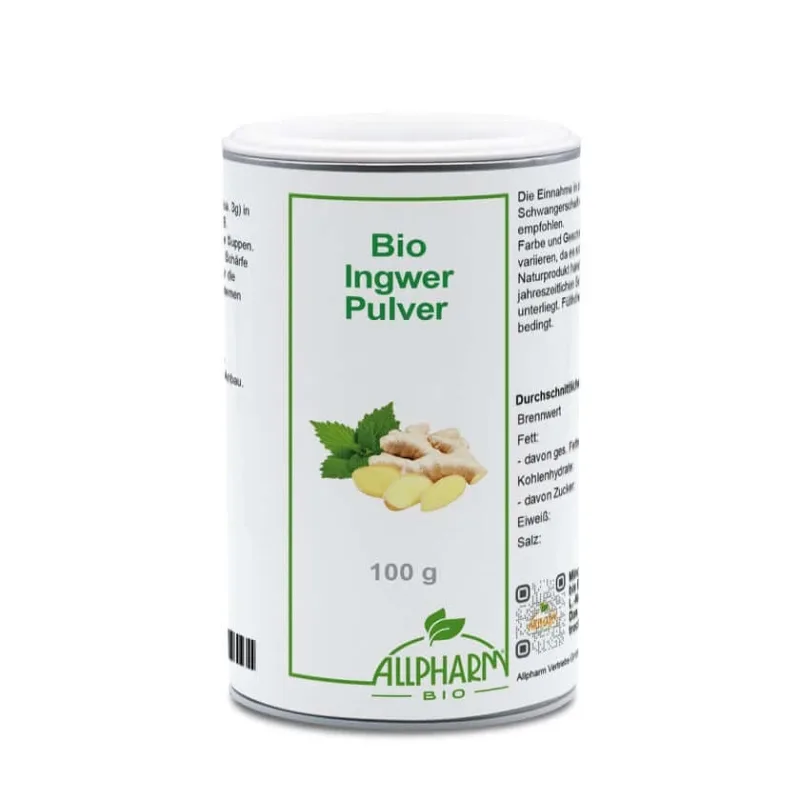Ghimbir organic Allpharm Premium 100 g — preț și oferte