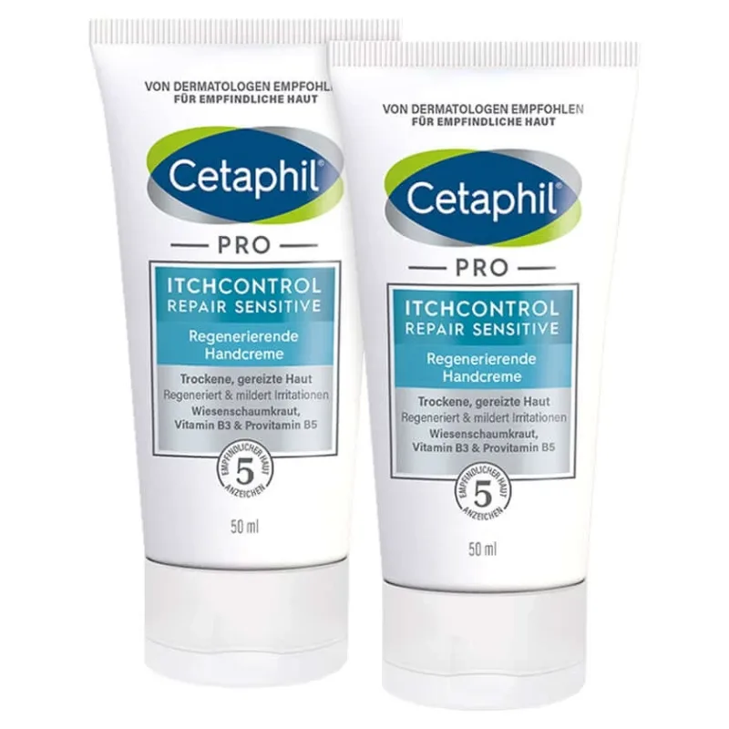 Cetaphil PRO ItchControl Rep. Hand 2X50 ml — preț și oferte