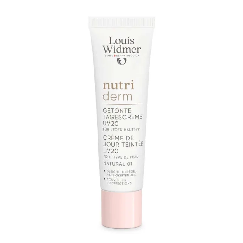 Widmer Nutriderm cremă de zi colorată uv 20 Natu.01 O.p 30 ml — preț și oferte