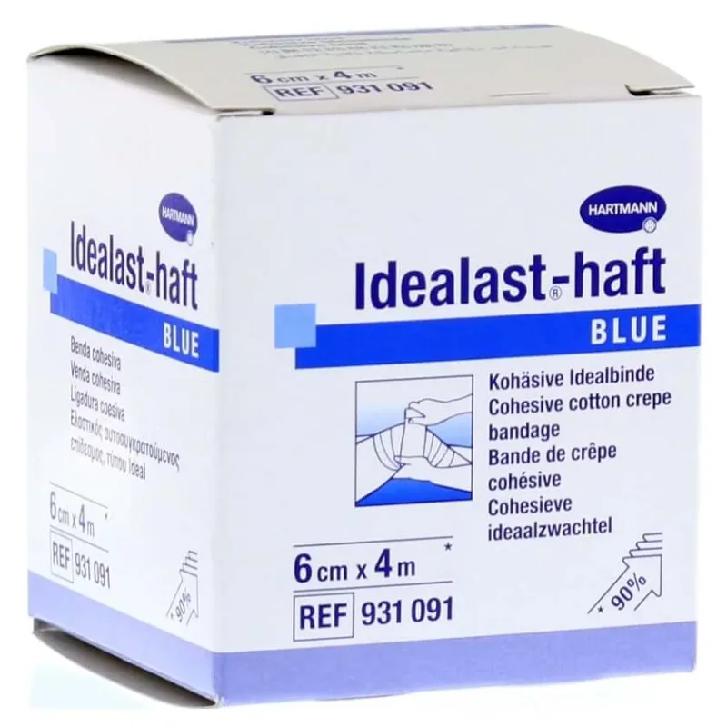 Bandaj Idealast-haft color 6 cm x 4 m albastru 1 buc — preț și oferte