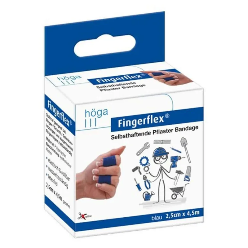 Fingerflex 2.5 Cmx4.5 m albastru fără latex 1 buc — preț și oferte