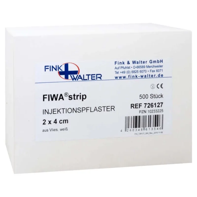 Plasturi de injecție fleece 2x4 cm 500 buc — preț și oferte