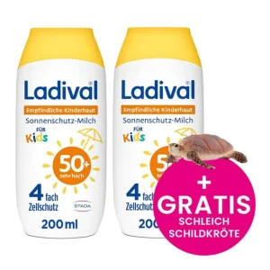 Ladival empf. Piele pentru copii 50+ pachet dublu 2X200 ml