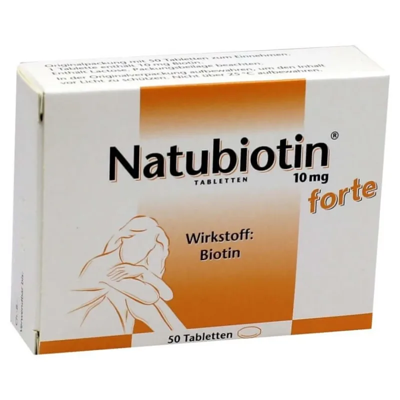 Natubiotin 10 mg comprimate forte 50 St — preț și oferte