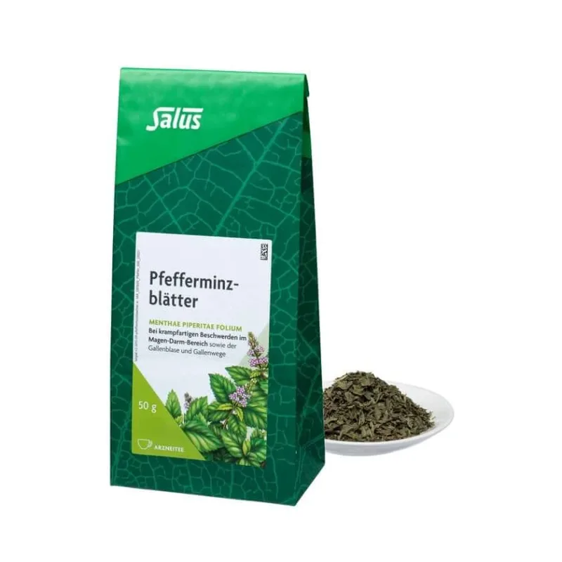 Frunze de mentă ceai medicinal Organic Salus 50 g Salus Haus — preț și oferte
